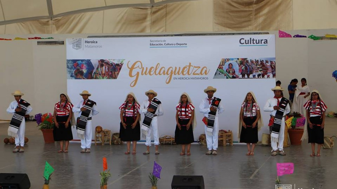 Llevan a cabo "Guelaguetza" en Matamoros