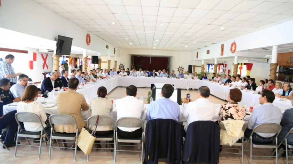 Gobierno de Tamaulipas y Mesas de Seguridad del país establecen acuerdos