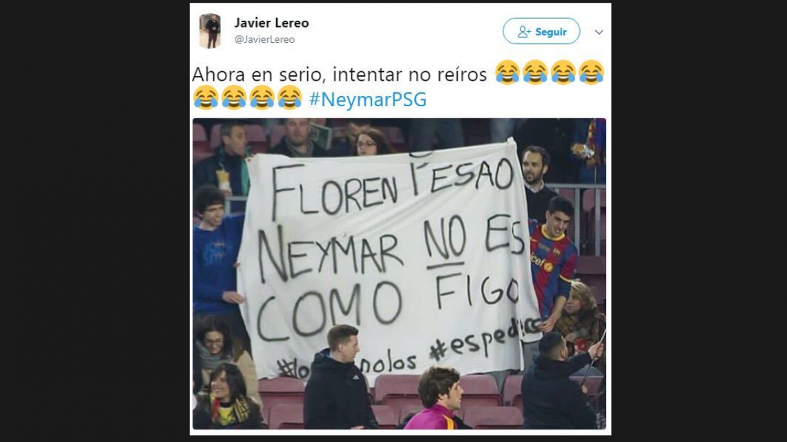 Los mejores memes del adiós de Neymar