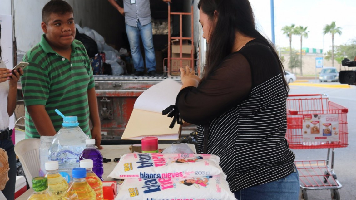 Invita Maki a incrementar donación de víveres