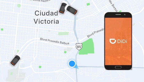 Pese a restricción del transporte llega DiDi a Victoria