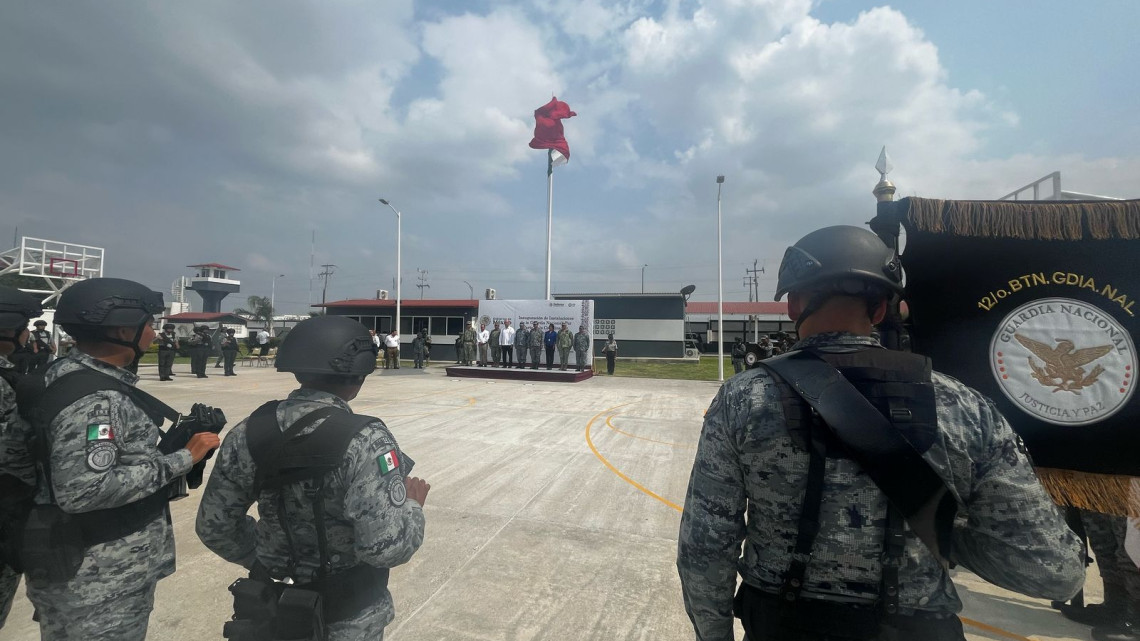 Inauguran en Nuevo Laredo unidades de la GN