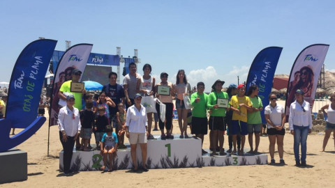 Llevan a cabo Concurso de Castillos de Arena en Playa Miramar