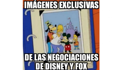 Los memes de la compra de FOX