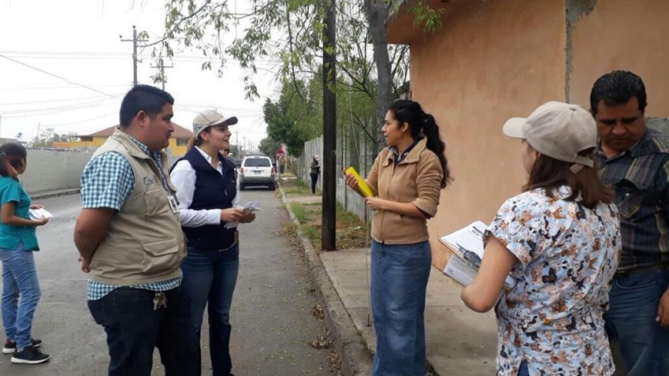 Participa JT en brigada de afiliación al Seguro Popular