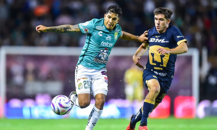 León y Pumas empatan tras un cerrado partido