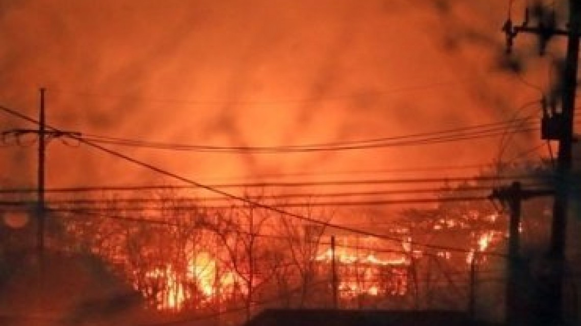 Incendio en Corea del Sur provoca evacuaciones masivas