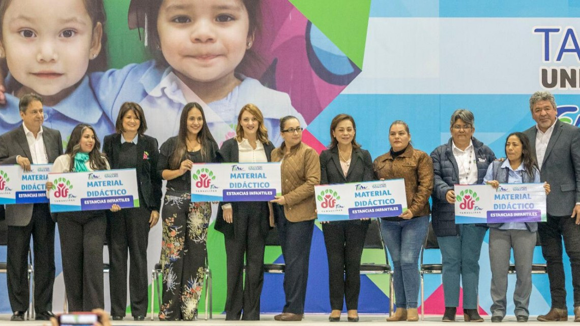 Somos un gobierno protector de la infancia y de las familias tamaulipecas: Mariana Gómez