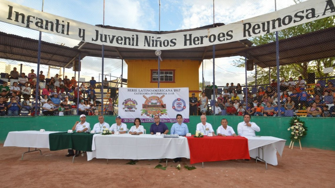 Inauguran Serie Latinoamericana de Beisbol Reynosa, México 2017 