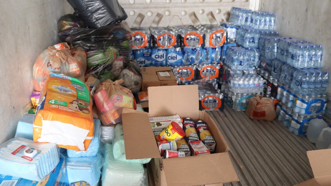 Invita Maki a incrementar donación de víveres