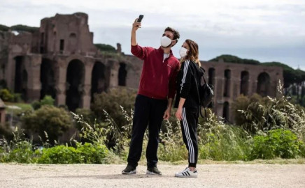 Italia registra 81 millones de turistas menos que el año pasado