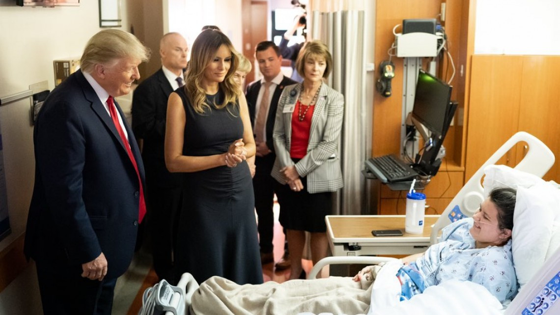 Trump decepciona en su visita a El Paso, Texas y Dayton, Ohio