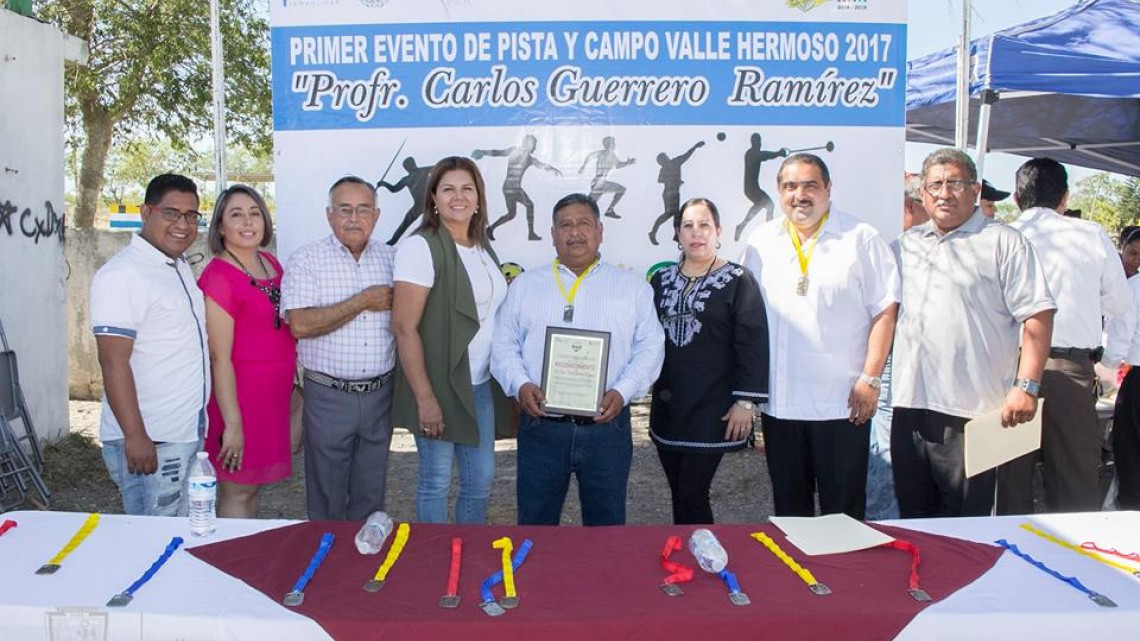 Realizan en VH primer evento de Pista y Campo 2017