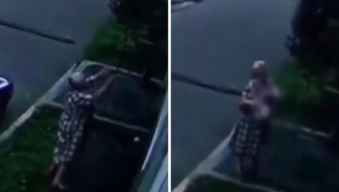  Mujer atrapa a un bebé que cayó por la ventana de un edificio