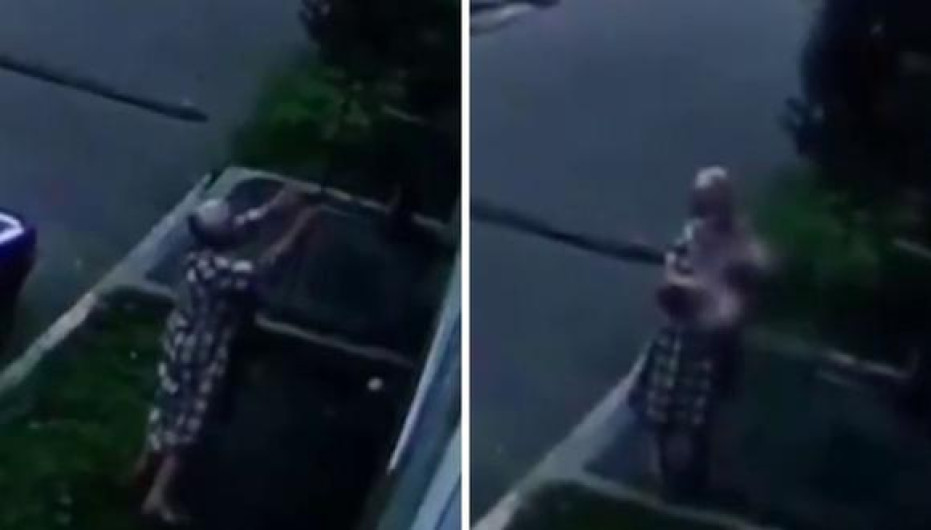  Mujer atrapa a un bebé que cayó por la ventana de un edificio