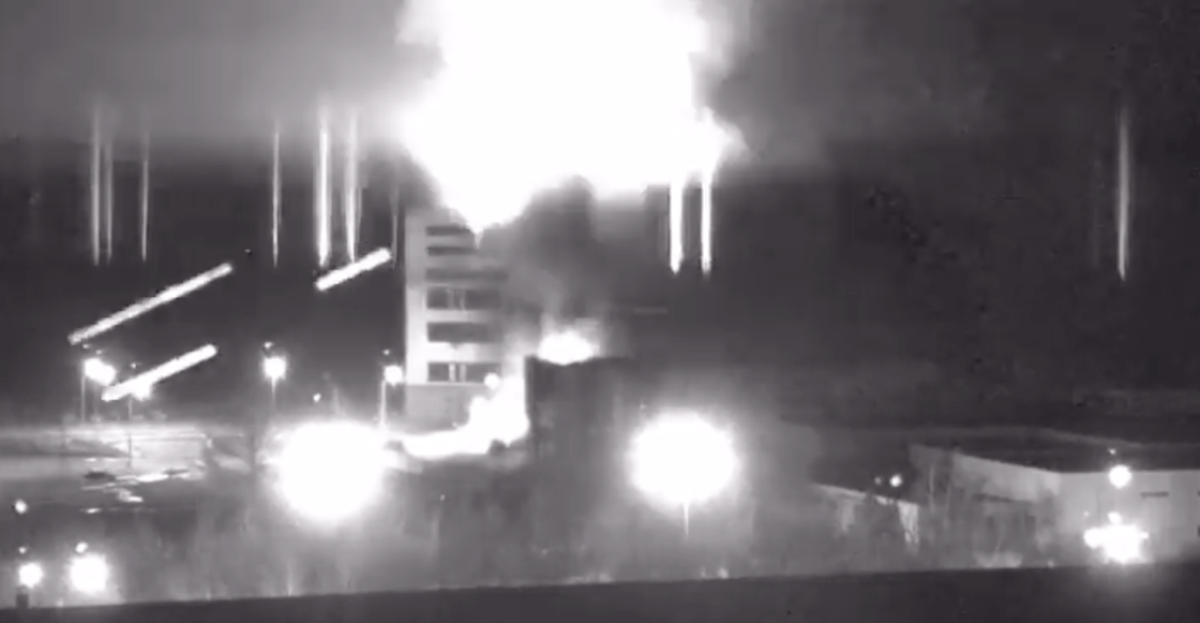 Armada rusa ataca planta nuclear ucraniana y provoca incendio