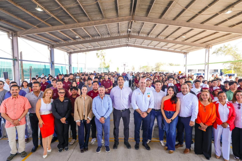 Reconocen universitarios compromiso del Alcalde Carlos Peña Ortiz con la juventud reynosense