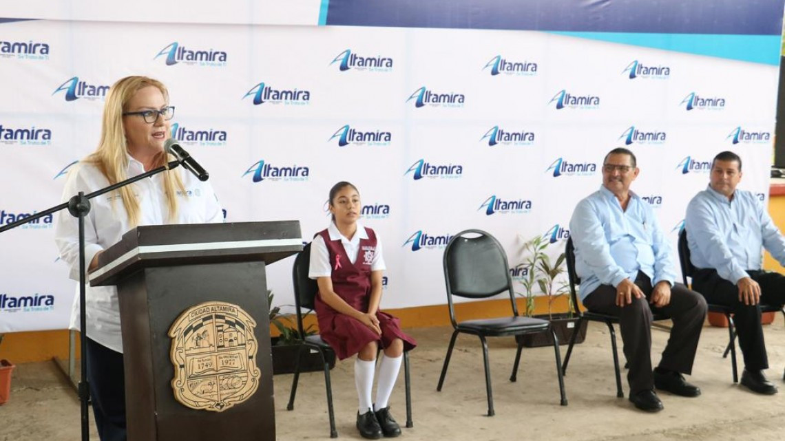 Obras que generan confianza y resultados, continuarán el desarrollo de Altamira: Alma Laura Amparán