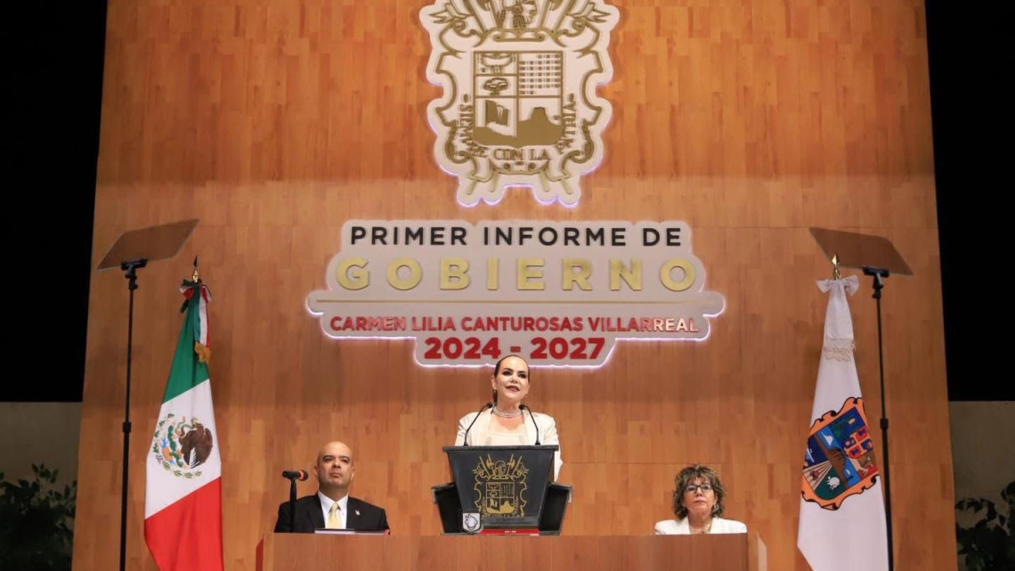 “Juntos lo hacemos posible”: presenta Carmen Lilia Canturosas primer informe de resultados del segundo periodo