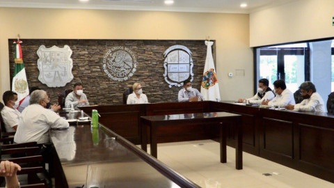Sostienen autoridades municipales de Altamira reunión de trabajo con funcionarios de la CFE