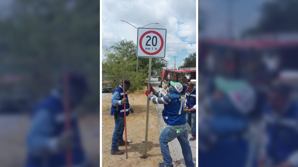 Instala Semaforización y Vialidad más señalamientos