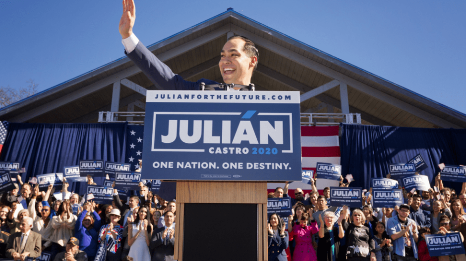 Julián Castro renuncia a la contienda demócrata para las elecciones del 2020 