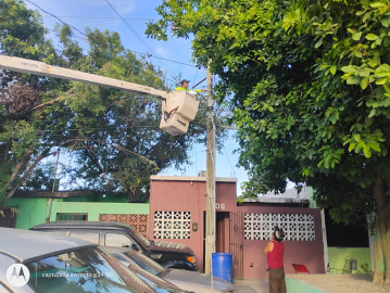 Imparable Mejoramiento del Alumbrado Público en Reynosa