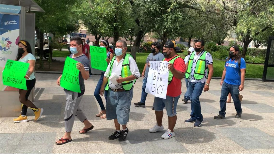 Comerciantes piden desinfección de la zona centro en Victoria