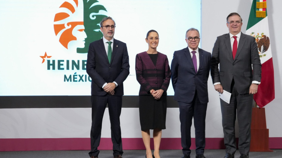 Heineken anuncia inversión histórica de 2 mil 750 mdd en México