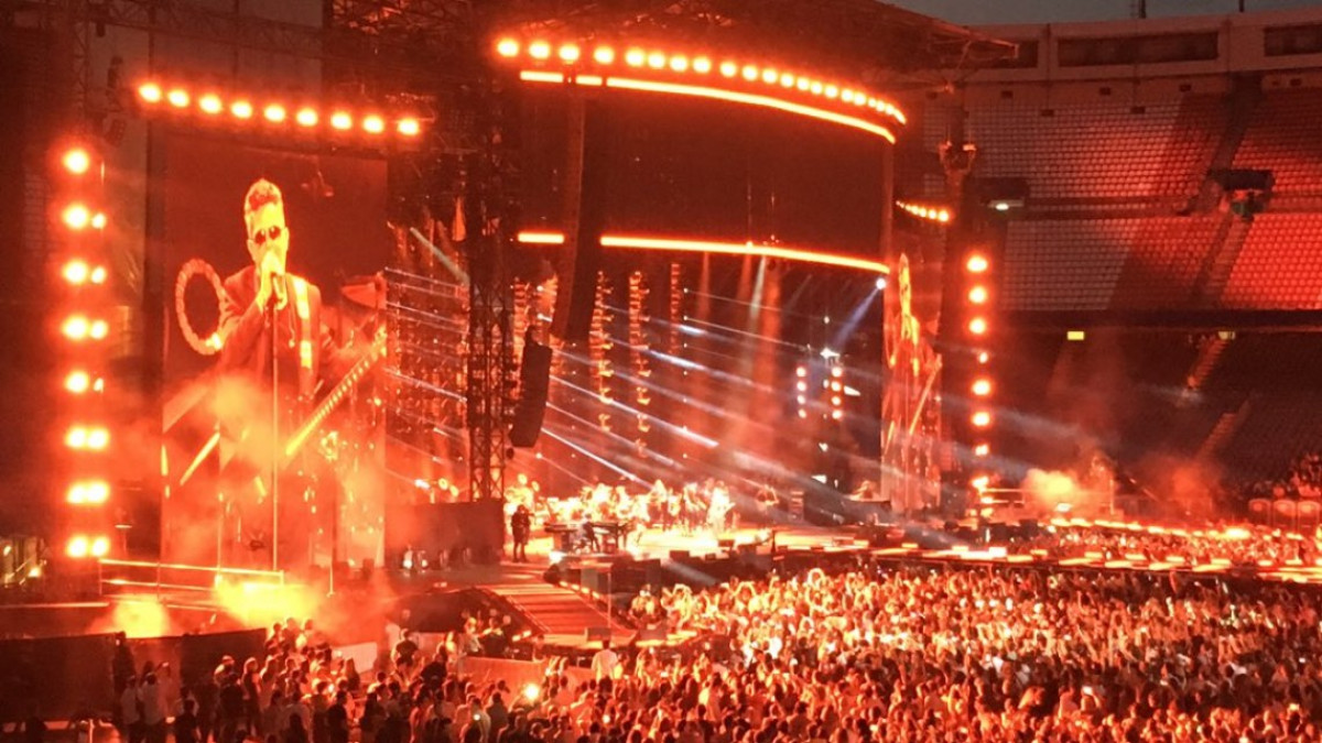 Alejandro Sanz dice adiós al Calderón con concierto "Más es más"