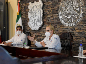 Coordinan esfuerzos Gobierno de Altamira y Estado para prevenir el COVID 19