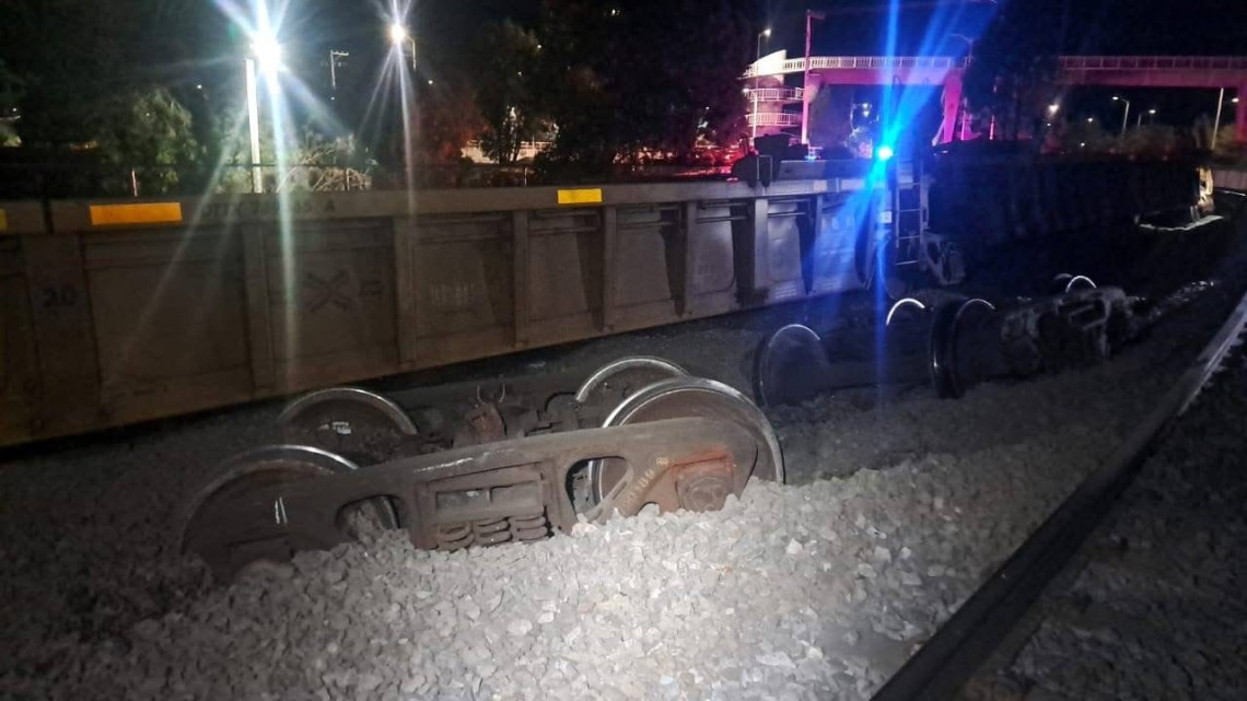 Diez vagones de tren descarrilan en Zacatecas; no hay heridos