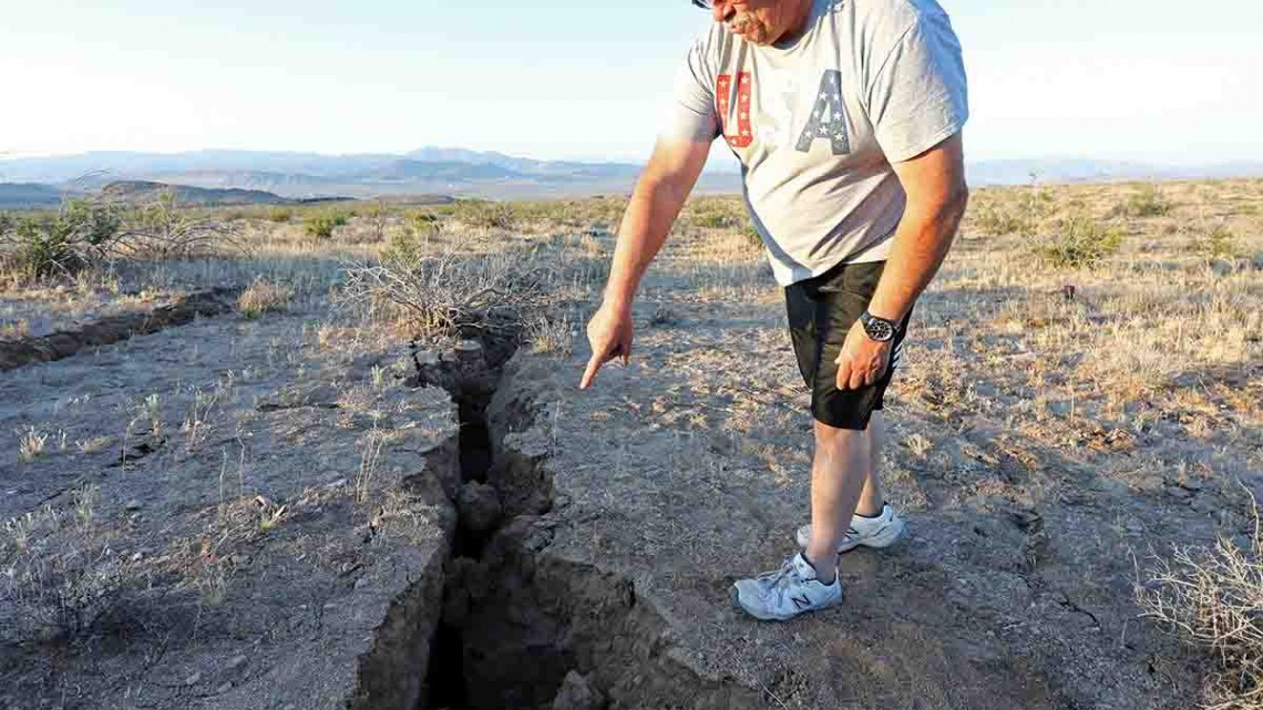 Hasta 150 réplicas tras sismo de 6.4 en California