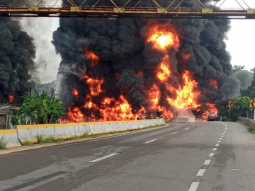 Se registra explosión de pipa en Tabasco; Hay cuatro muertos