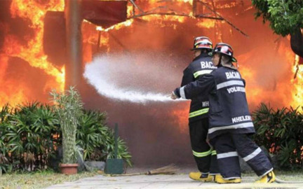 Al menos nueve personas murieron en un incendio en Manila