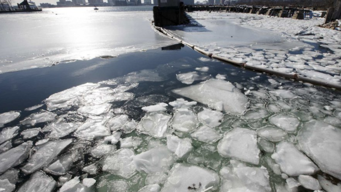 Heladas en EU y Canadá en imágenes