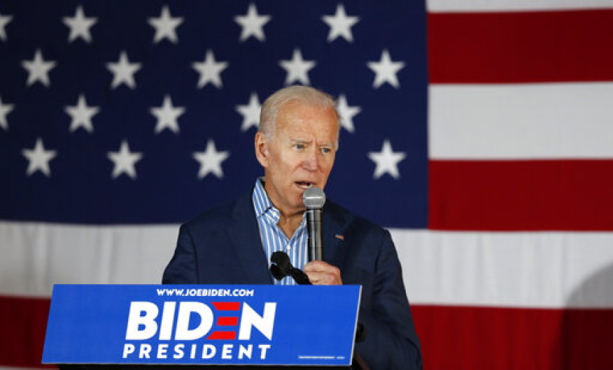 Es un tipo débil: Trump a Biden