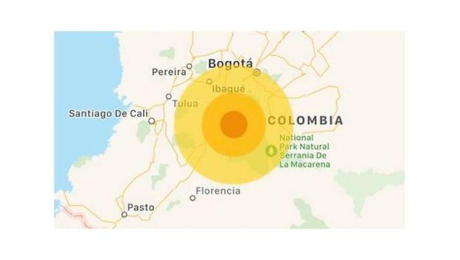 Sismo de 5.1 en Colombia