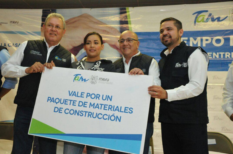 Mejoran viviendas de Tamaulipecos