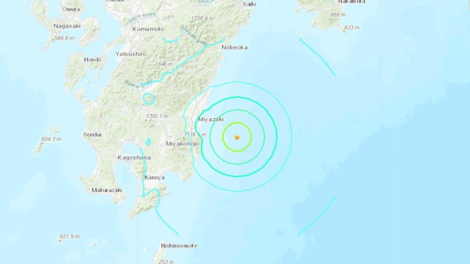Japón amanece con sismo de magnitud de 6.1 
