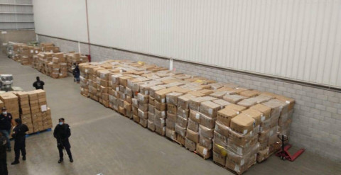 EDOMEX recupera casi un millón de cubrebocas N95 robados 