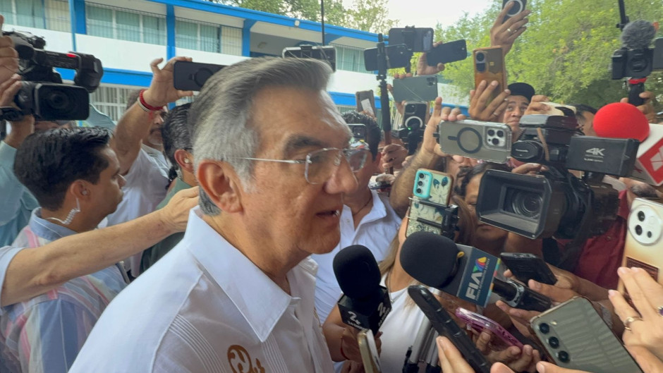 Jornada electoral en paz: Américo Villarreal