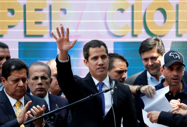 Guaidó anuncia un simulacro de la "Operación Libertad"