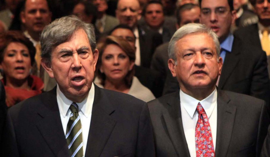 AMLO confirma que Cuauhtémoc Cárdenas padece COVID-19 