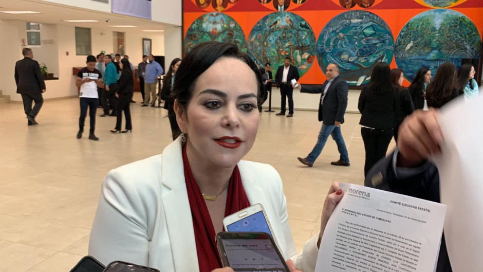 Se aferra Carmen Lilia a la coordinación de los diputados de MORENA