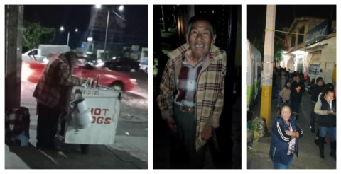 Abuelito no lograba vender sus hotdogs, y las redes sociales lo ayudaron