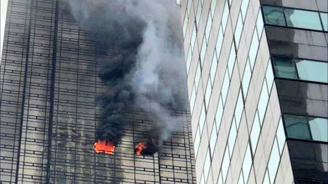 Se reporta incendio en la Torre Trump en Nueva York