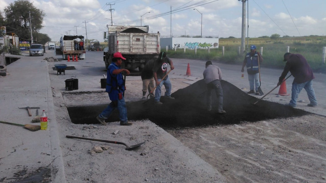 Aplica Ayuntamiento programa intensivo de bacheo