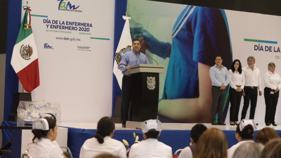 Gobernador celebra a las Enfermeras y Enfermeros
