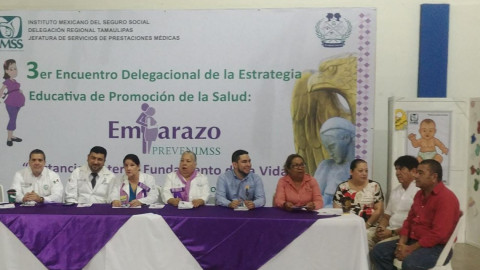 Realizan Tercer Encuentro del Embarazo Prevenimss